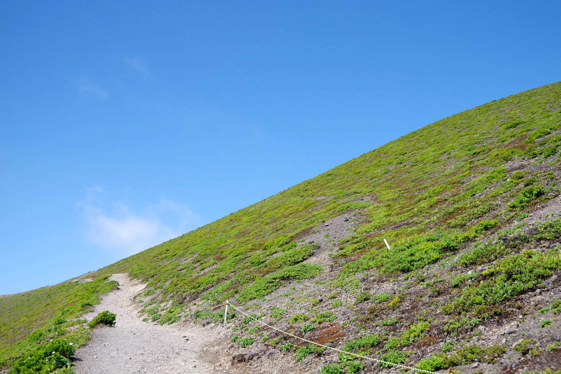 樽前山登山道